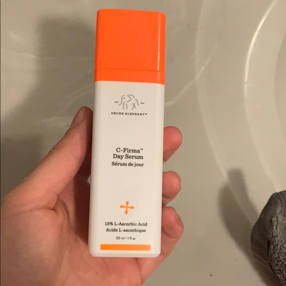 Drunk elephant used a few times.